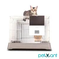 在飛比找PChome24h購物優惠-PETWANT 籠子專用寵物自動餵食器 F4 LCD