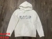 在飛比找Yahoo!奇摩拍賣優惠-【Mark美鋪】DIOR LOGO 晶石 長袖 帽T