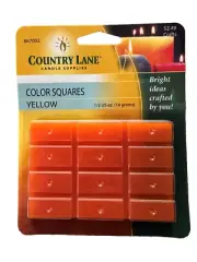 Country Lane Color-Yellow - 36 pcs for candle making enough to dye 100# of wax