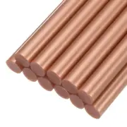 12pcs Mini Hot Glue Sticks for Glue Gun 0.43"x4" Rose Gold