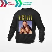 Nirvana Hanson Logo Sweatshirt Vintage Rock Band 90s Merch Men Sweater 100571