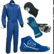 Go Kart Race Suit CIK FIA Level 2 Approved with Shoes free gift Gloves MI 2 Set