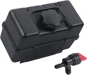STARTIST 691993 Fuel Tank 4 Quart Accessories with Shut Off Valve & Cap for Log Splitter Lawn and Garden Equipment Engines, Tiller