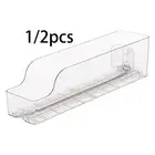 Refrigerator Drink Organizer Canned Food Storage Rack for Freezer Cabinets