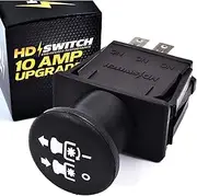 HD Switch Blade Clutch PTO Switch Replaces Ferris, Snapper Simplicity 5022180 with 10 AMP Upgrade