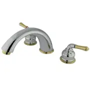 Kingston Brass KC36 Magellan Deck Mounted Roman Tub Filler - Polished