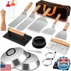 18Pcs Griddle Accessories Kit, Joyfair Stainless Steel Flat Top Grilling Spat