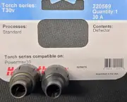 220569 Plasma Machine Deflector Powermax 30, Torch series:T30v (2pk)