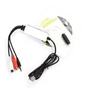 EzCAP 3.5mm RCA to USB 2.0 Audio Capture Converter Adapter for XP Vista