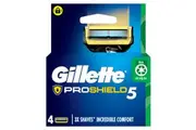 Gillette ProShield 5 Razor Blades cartridges 4 count, Shave Care