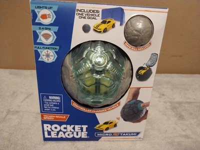 Rocket League Toy Micro RC Takumi Car with Goal 2.4GHz Light Up ~NEW