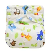 3 x Reusable Washable Baby Cloth Nappy Nappies Diaper Waterproof- Cover Only