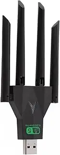 Dual Band 2.4G 5G PC Wireless WiFi Adapter with USB 3.0 Port 400Mbps & 867Mbps High-Speed Data Transfer Network Adapter