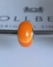 Trollbeads Rare Orange Armadillo Bead