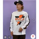 日單正品RVCA メンズ BOLTZ LT ロングスリーブＴシャツ/Qルーカ袖プリント手臂 長袖T恤 潮流 街頭 衝浪