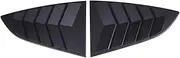 Compatible For Toyota 86 2022/Subaru BRZ Car Rear Window Triangle Exterior ABS Car Styling Shutter Deflector Decoration Modified Accessory(MMatt black)