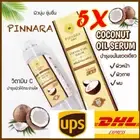 5X Pinnara Coconut Oil Serum Vitamin C E Natural Extract Hair Stretch Mark Skin