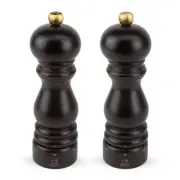- Paris u’Select Salt and Pepper Mill Set - Adjustable Grinder - Beechwood, C...