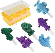Salomayes Popsicle Molds for Kids and Toddlers, Silicone Popsicle Molds Bpa Free, Mini Baby Ice Pop Mold, Ice Cream Mold with Reusable Sticks, popsicle Maker Mold Set Easy