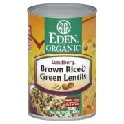 Eden Foods Rice 'N Beans with Lentils 15 oz (Pack of 6)