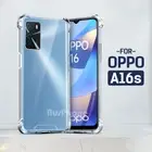 For Oppo A16S A54S Heavy Duty Clear Shock-Absorbing Protective Case Cover