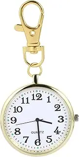 [TINEASUR] Pocket Watch Mens Electronic Wristwatches for Women Smartwatch Holder Small Watch Keychain Fob Watch Sunglasses Ladies Watches Lady Watch Men Digital Gold Watch Metal Golden
