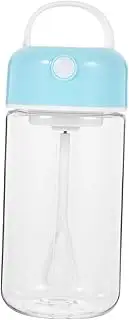 TEHAUX Transparent Electric Protein Shaker Bottle Automatic Mixing Cup for Smooth Drinks Lightweight Beverage Container for Gym Outdoor and Daily Use