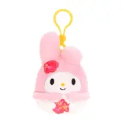 Squishmallows Sanrio Tropical Food Treats My Melody 3.5 inch Clip-On Plush