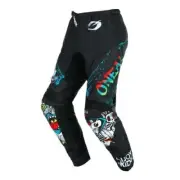 ONEAL 25 ELEMENT YOUTH PANT RANCID V.24 - BLK/WHT YOUTH 12/14T (26) ONE0234026