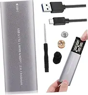 Portable Hard Drive Case Ssd Enclosure Data Cable for High-Speed Data Transfer