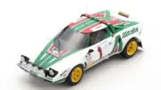 Model Car Rally Scale 1:18 spark lancia Stratos HF Rallye Monte Carlo 1977