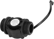 Water Sensor, Hall Flowmeter Counter for Water Heater Dispenser Card Reader, G1in Male Thread, 1-60L/Min, DC3-24V (with Waterproof, Heat-Resistant, for Water Vending Machines)