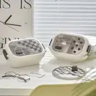 Korean Style Kids Lunch Box Square Lunch Container Office Worker