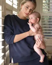 Relax Nursing Sweat Navy