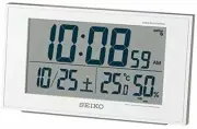 Seiko Alarm Clock with Thermometer Temperature Free Ship w/Tracking# New Japan