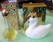 Vintage Avon Royal Swan Perfume Bottle and Other Charisma Cologne Unused NOS