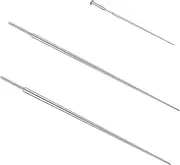 [ZS] 2Pcs G23 Titanium Insertion Pin Taper for Nose Ear Navel Lip Threadless Piercings Jewelry Kit, 18/16/14G Push in Body Piercing Stretching Kit Assistant Tool