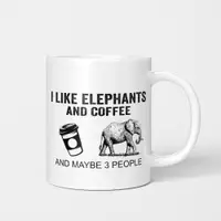 在飛比找ETMall東森購物網優惠-i like elephants and coffee mu