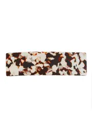 Valet Studio Mosaic Brown Hair Clip ONE SIZE