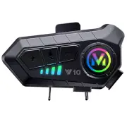 Motorcycle Helmet Bluetooth Headset Wireless Hands-free Earphone Waterproof