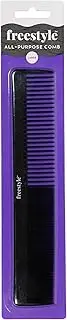 Freestyle Women's All Purpose Hair Comb, Black, Large