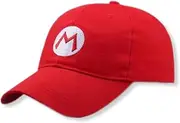 [ThatsRad] Adult Super Mario Bros & Luigi Mesh Trucker Hat Cap Snapback Cosplay Costume Halloween