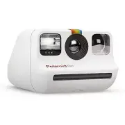 Polaroid Go White Bundle Pack with Black Camera Clip