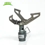 BRS Outdoor Gas Stove Mini Titanium Camping Gas Burner 25g Ultralight Stove Surv
