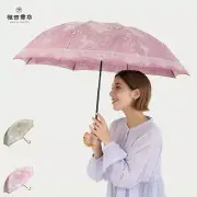 Folding Umbrella Parasol KIRIE Ladies Sunny Rain Lightweight UV Cut Japan