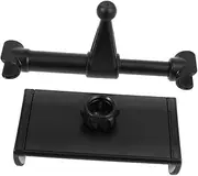 TEHAUX 360 Phone Holders for Your Tablet Supporter Black Phone Holder Vertical Observation Scratch Protection Avoid Phone Falling Tablet Phone Bracket Cell Phone Stand Car Back Seat