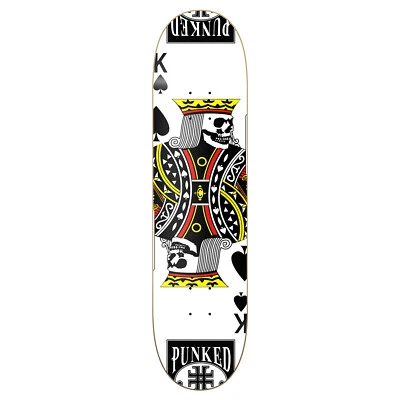 Yocaher Graphic Skateboard Deck (7.75 inch) - King of Spades (DECK ONLY)