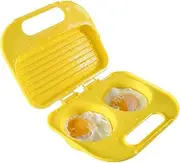 Microwave Omelet Maker, Silicone Egg Cooker Mold, Egg Poacher Mold, Scrambled Egg Maker, Non-Stick Egg Mold, Quick Egg Cooker, Omelet Cooking Mold, Egg Cooking Tray, Microwave Egg Poacher