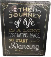 NEW Eccolo Lined Hardcover Journal World Traveler The Journal Of Life Sealed