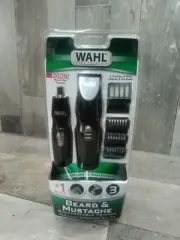 Wahl Nose Ear Sideburns Beard Mustache Hair Precision Rechargeable Trimmer New